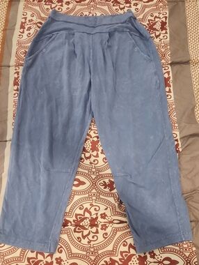 Free People Casual Blue Pants